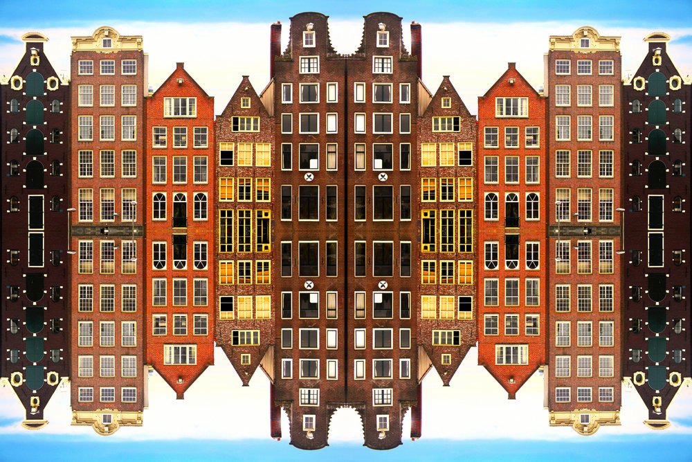 Symetrie v Amsterdam House od Igor Shrayer