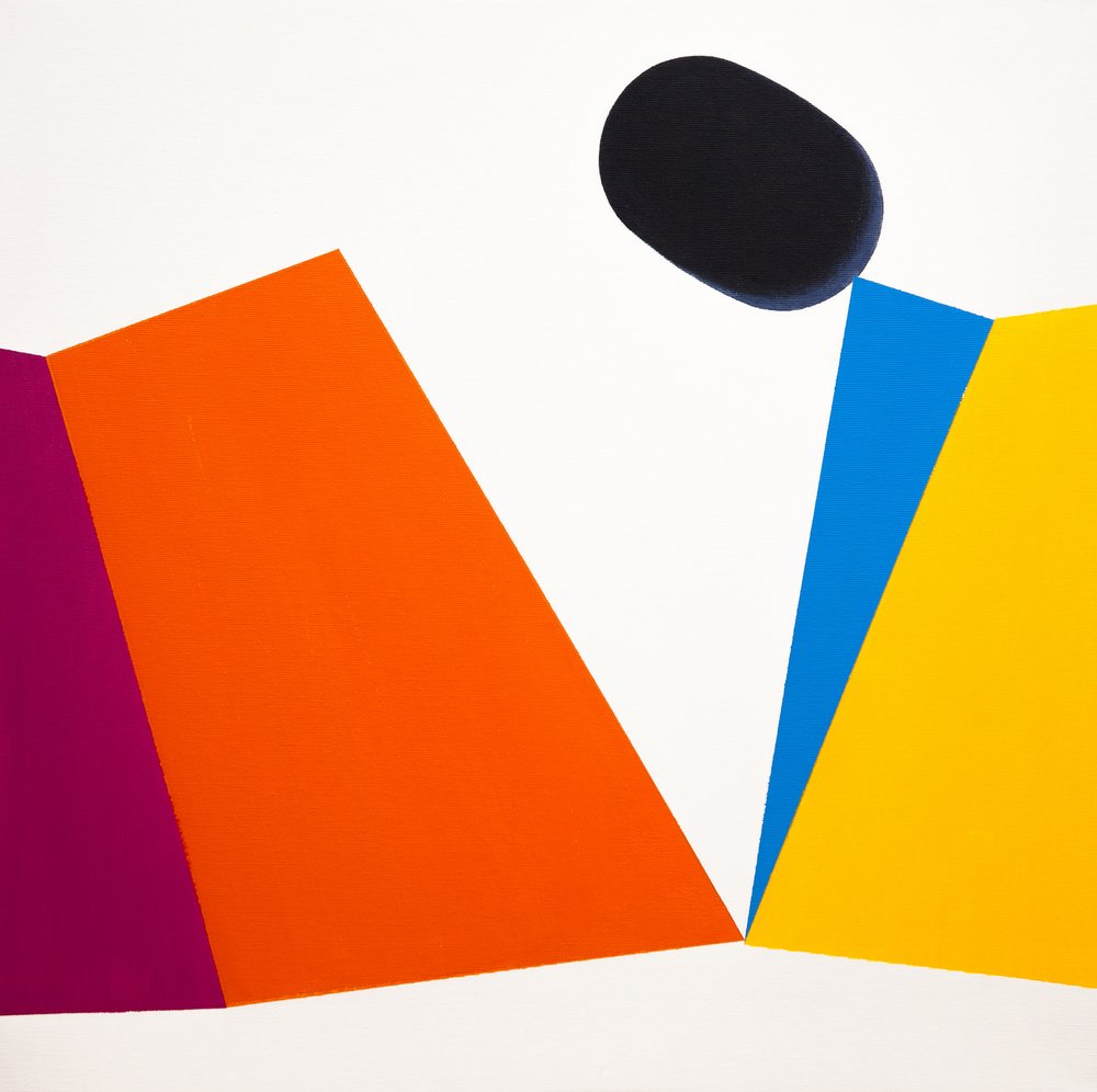 Geometrické barevné bloky od Ildefonso Martín