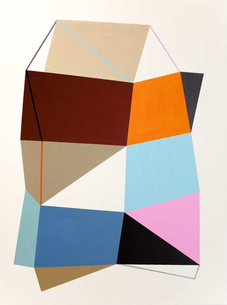 Geometrické barevné bloky od Ildefonso Martín