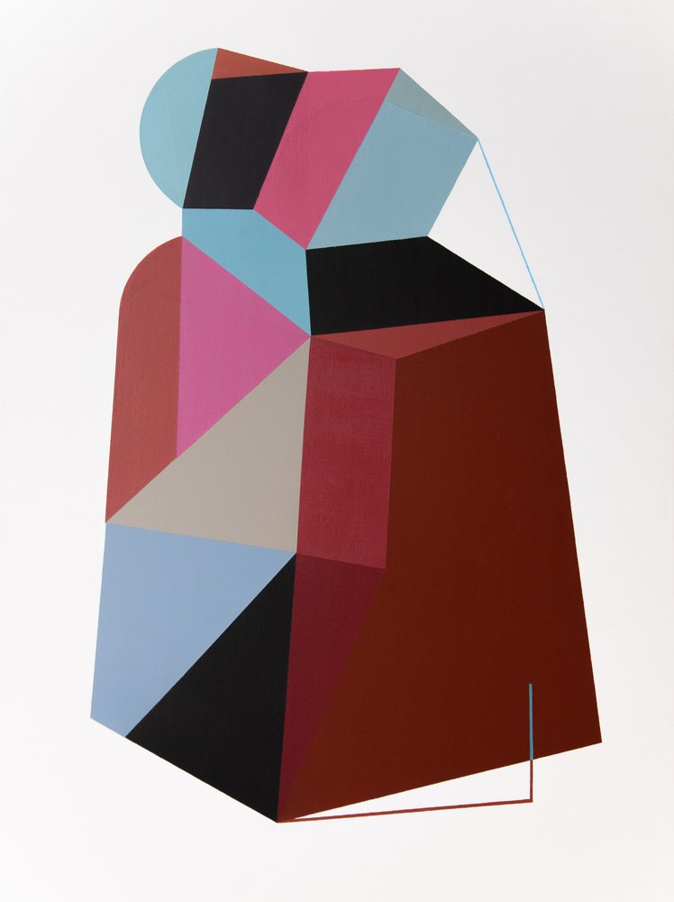 Geometrická hra barev od Ildefonso Martín