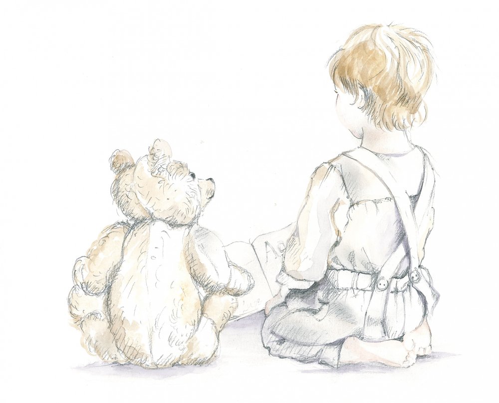 Arthur a Teddy se učí abecedu od Isabelle Brent