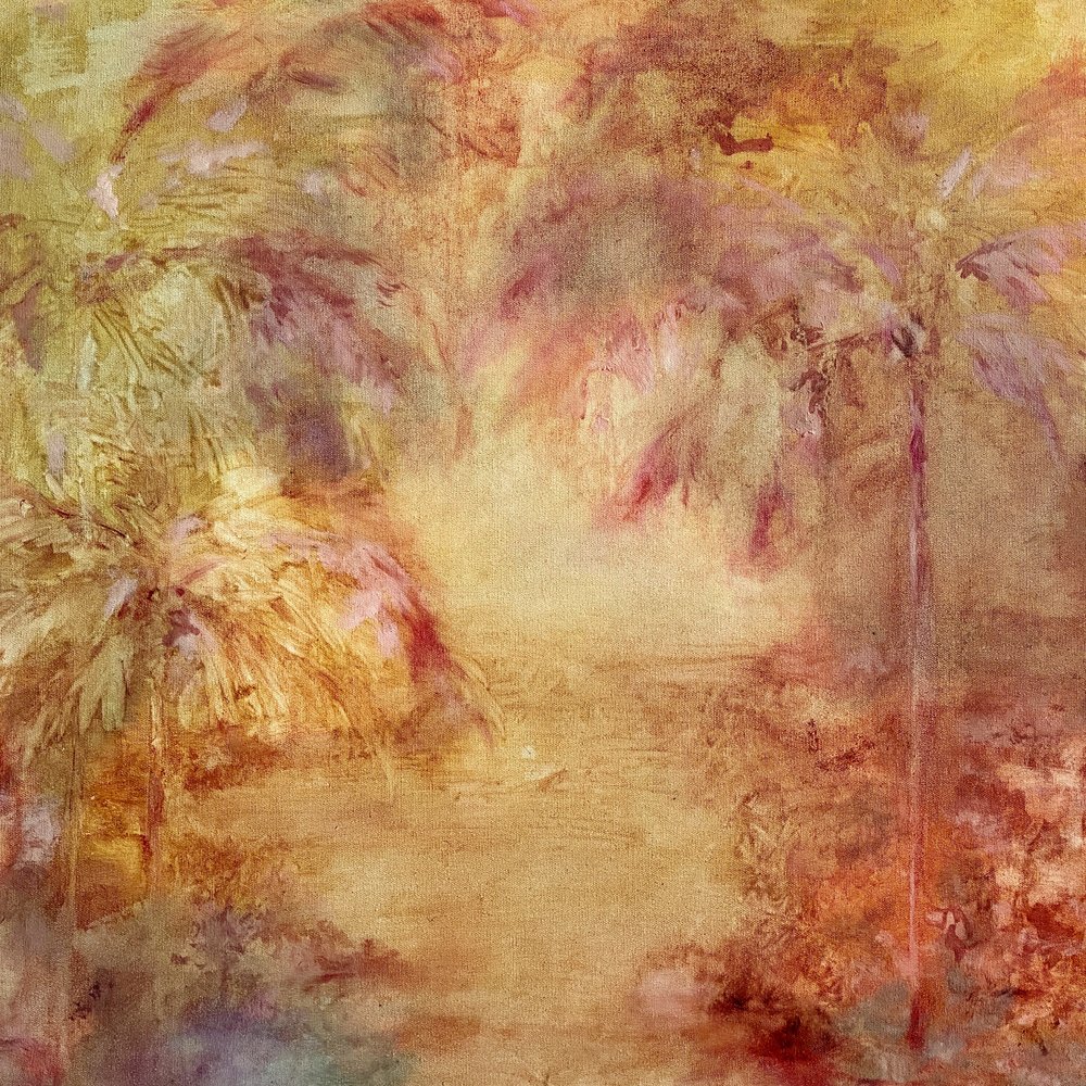 Tropické palmy zalité sluncem od JMF FINE ART