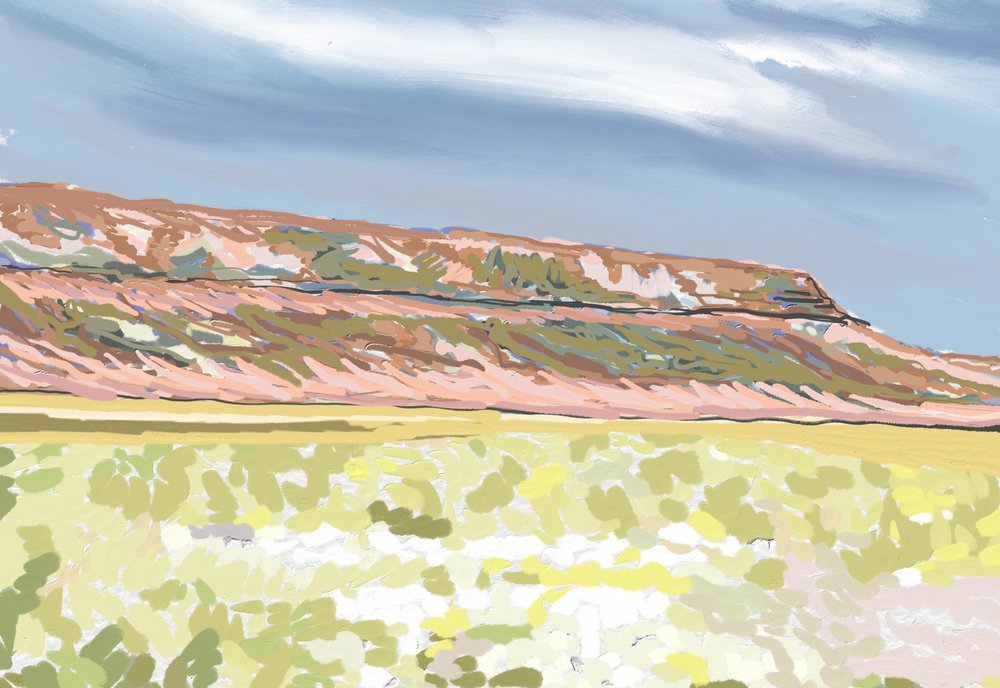 Painted Desert Mesa od Jenna Alheit
