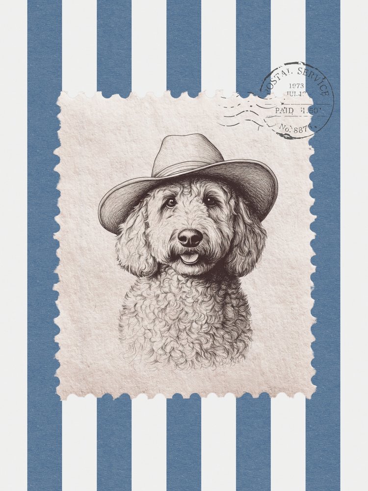 Razítko „Doodle Dog Cowboy“ od Jolly and Dash