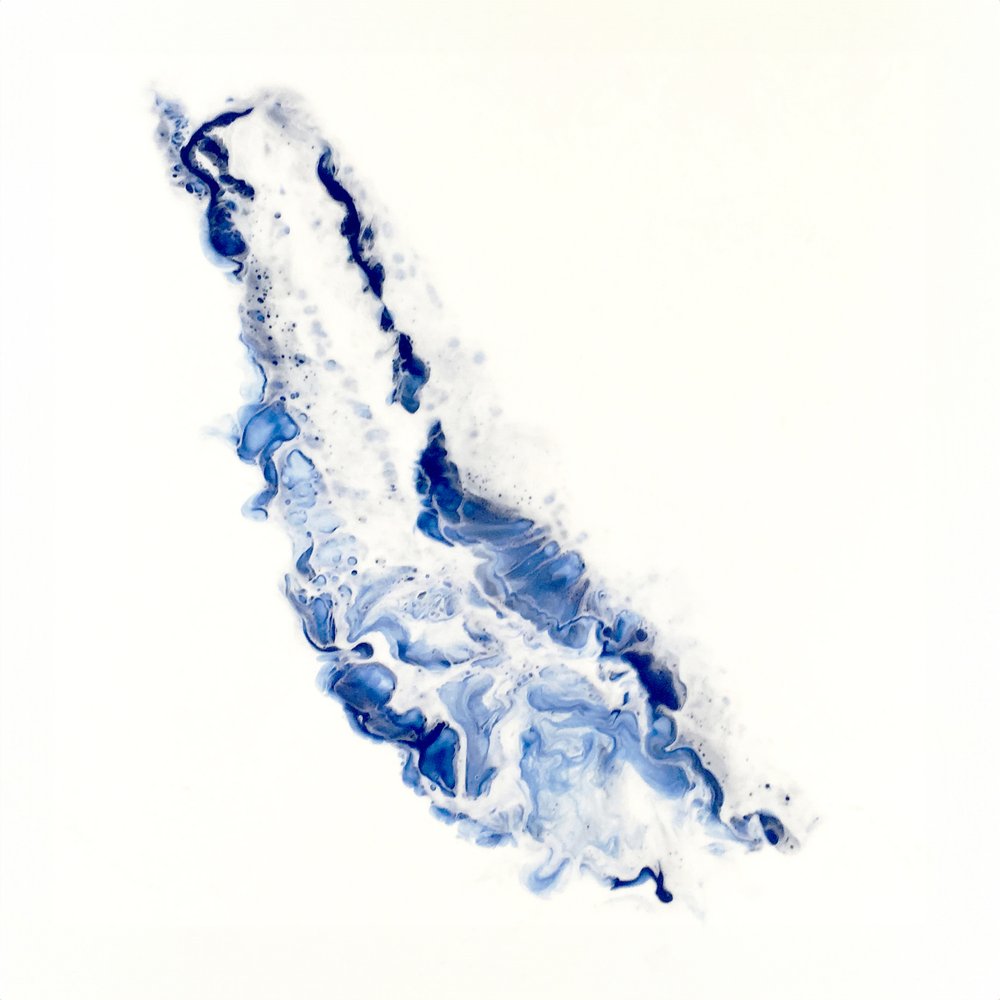Indigo – tekoucí proud od Jonas Weikel