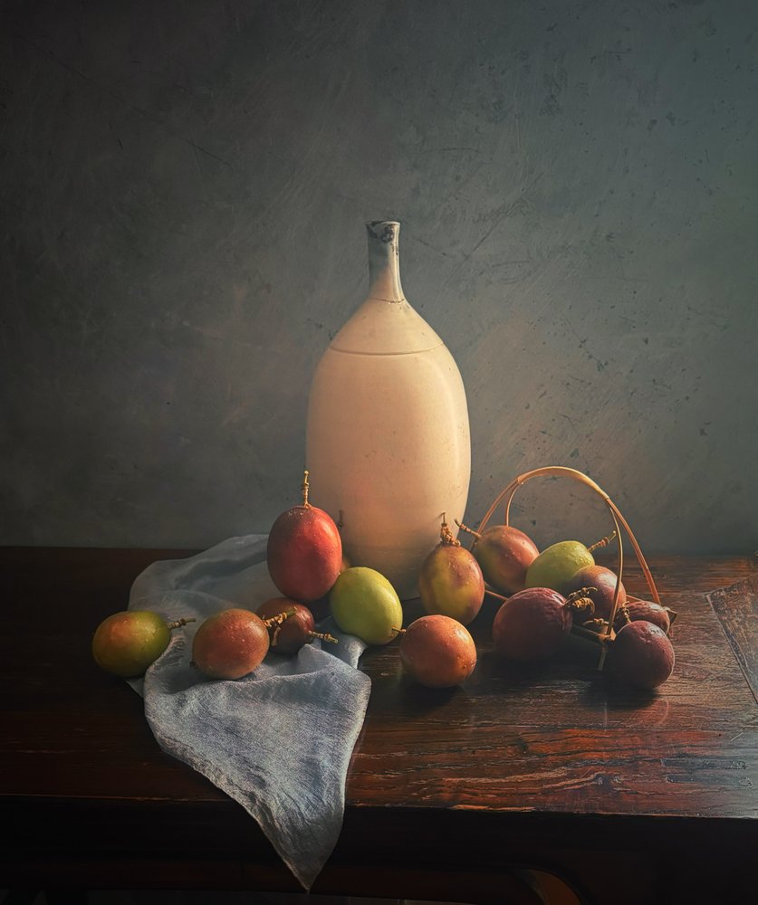 Elegantní zátiší s maracujou od Judy Tseng