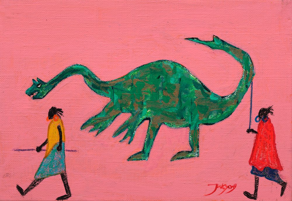 Procházka po stopách pravěkých dinosaurů od Jukyong Park