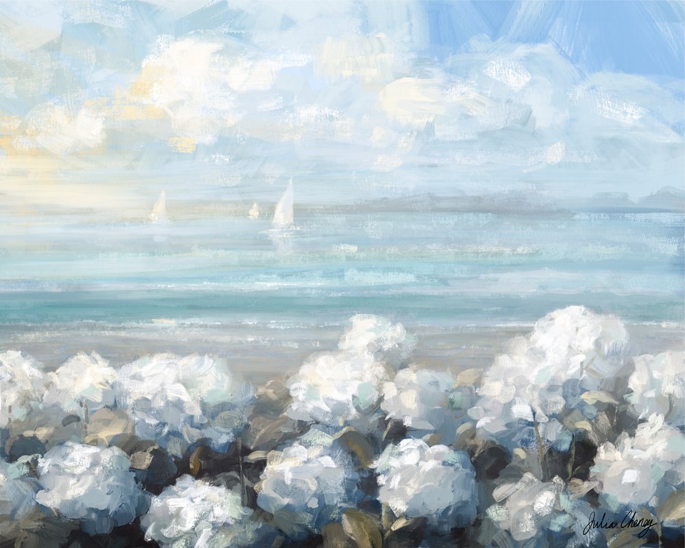 Pobřežní hortenzie „Serenity“ od Julia Cheney