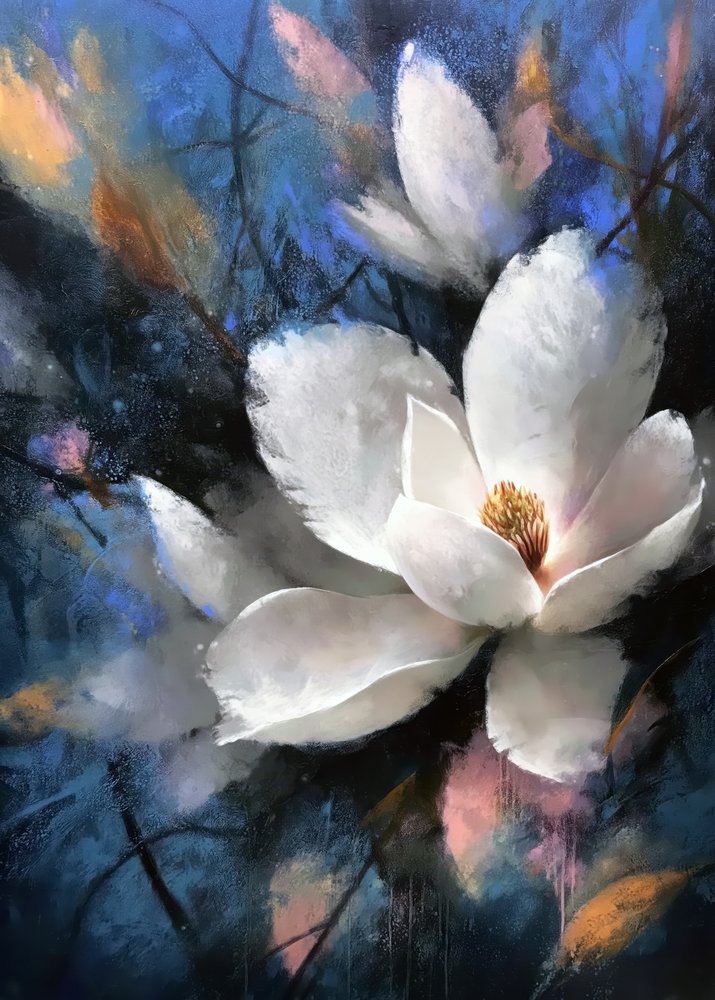 Elegantní Magnolia Bloom od Justyna Jaszke
