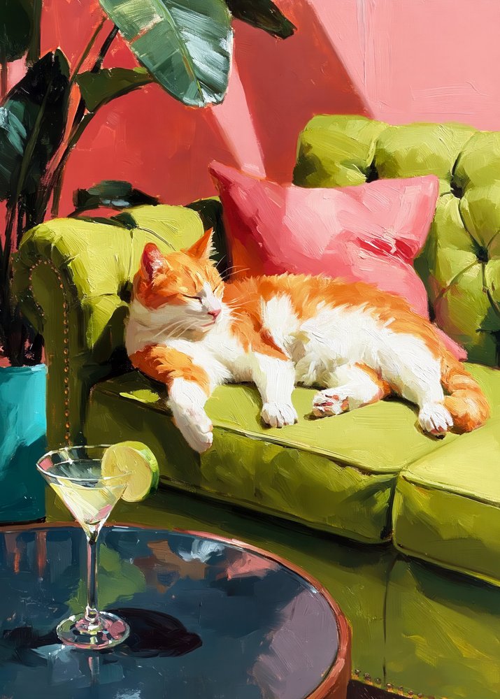 Sunny Cat Martini od Justyna Jaszke