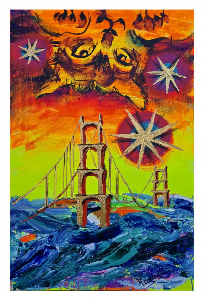 Živý mýtus o Golden Gate od Kanat Ibragimov