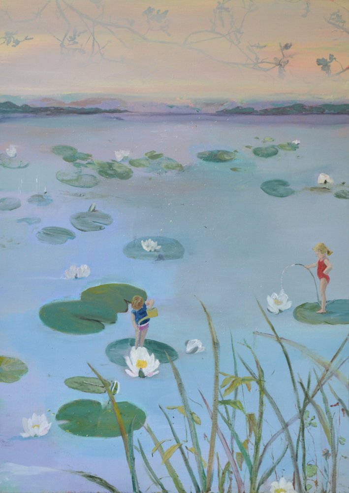 Dívky z Dreamy Lily Pad od Karin Bos