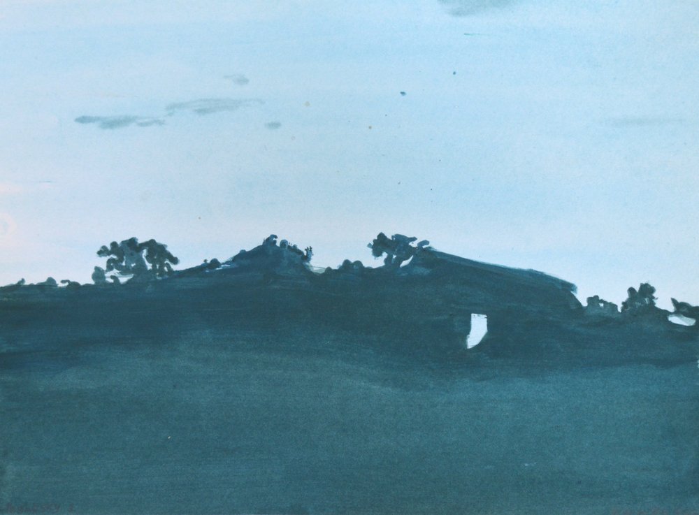 Minimalistický temný horizont od Karin Bos