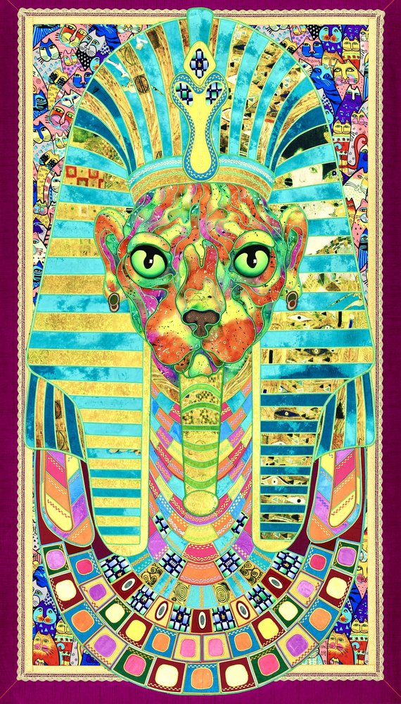 Kočka plemene Sphynx Pharaoh od Kostyantin Malginov