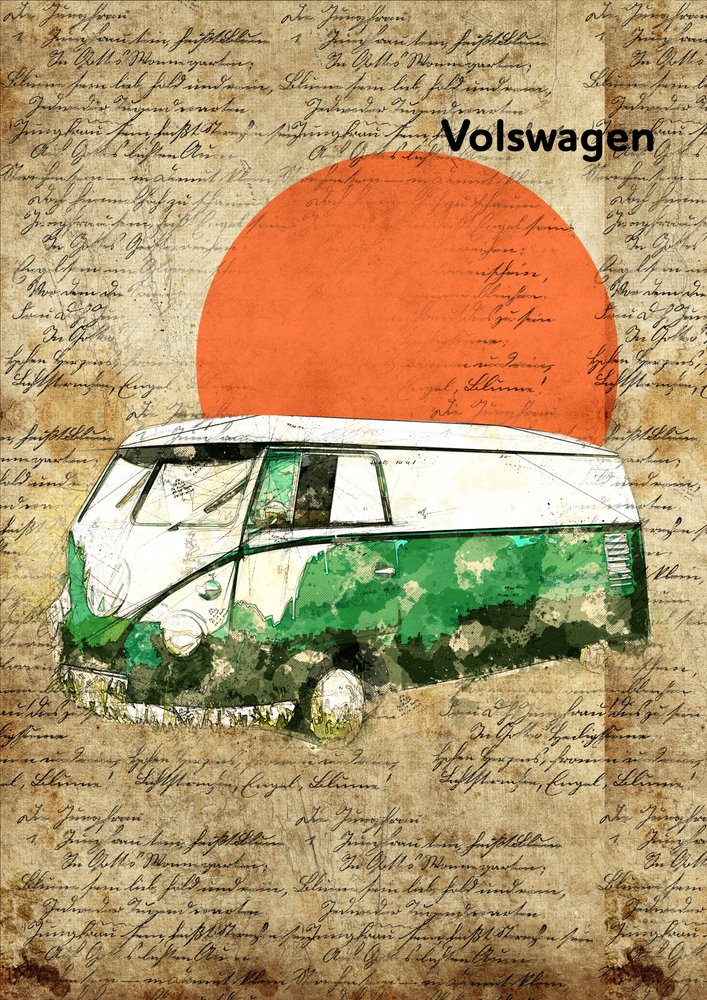  od Lembayung senja studio [Vintage Poster]
