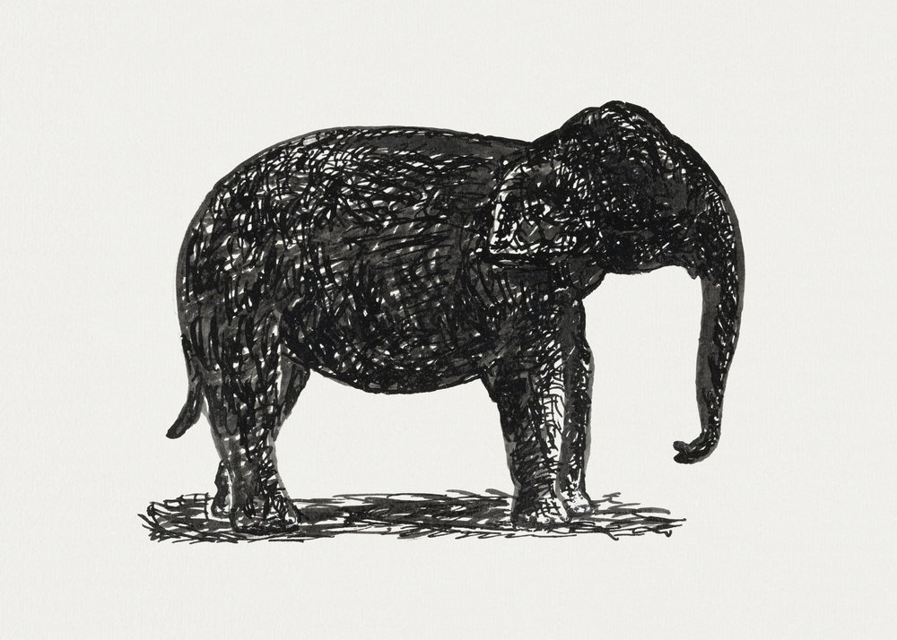 Elephant (cca 1891–1941) od Leo Gestel