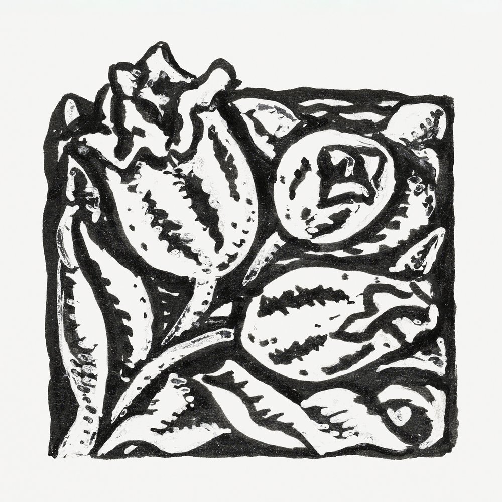 Flower Bud (cca 1891–1941) od Leo Gestel