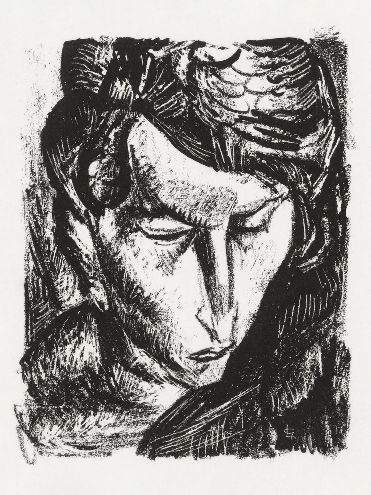 Portrét neznámé ženy (cca 1891–1941) od Leo Gestel