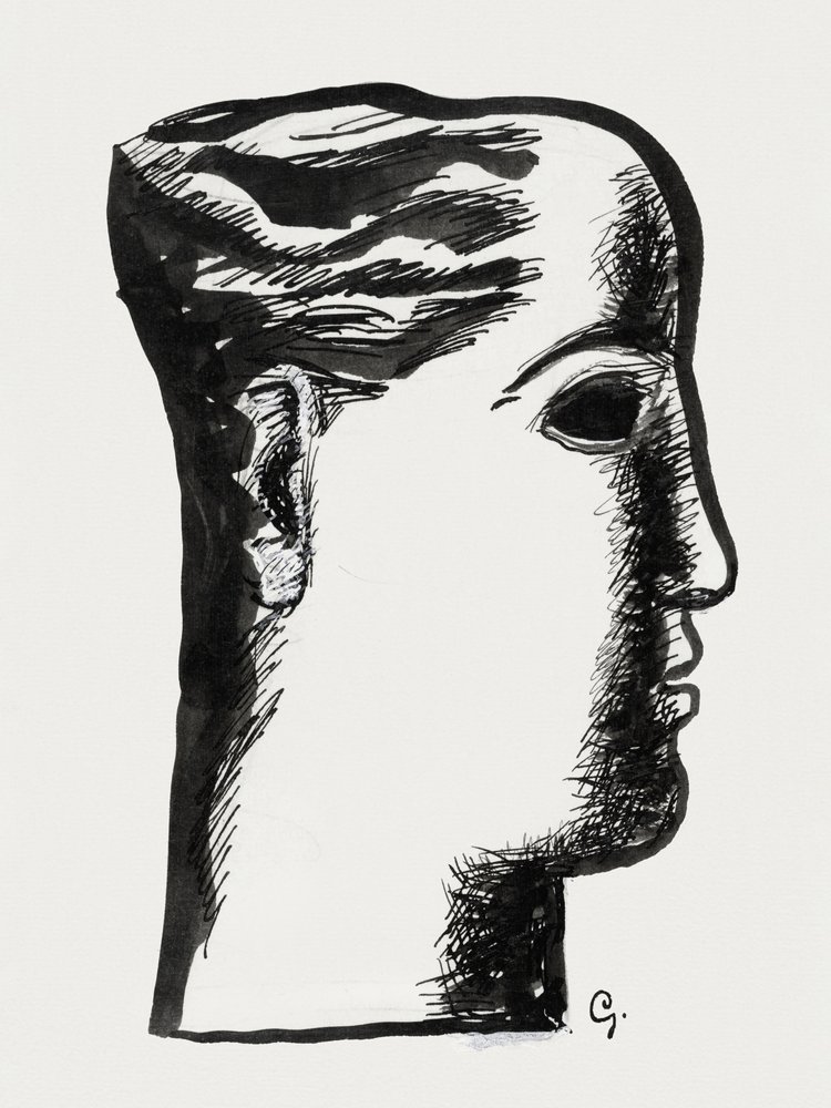Ženská hlava (cca 1891–1941) od Leo Gestel