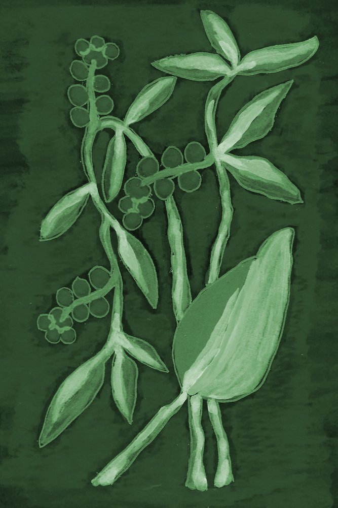Botanické odstíny zelené od Lori Ann Folz