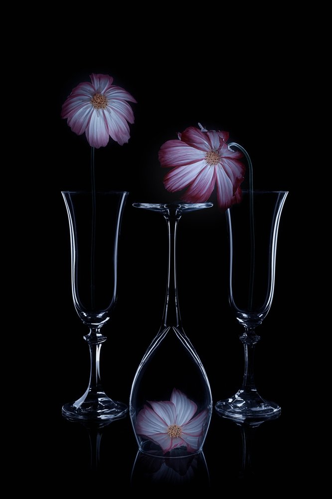 Skleněné flétny „Delicate Blooms“ od Lydia Jacobs