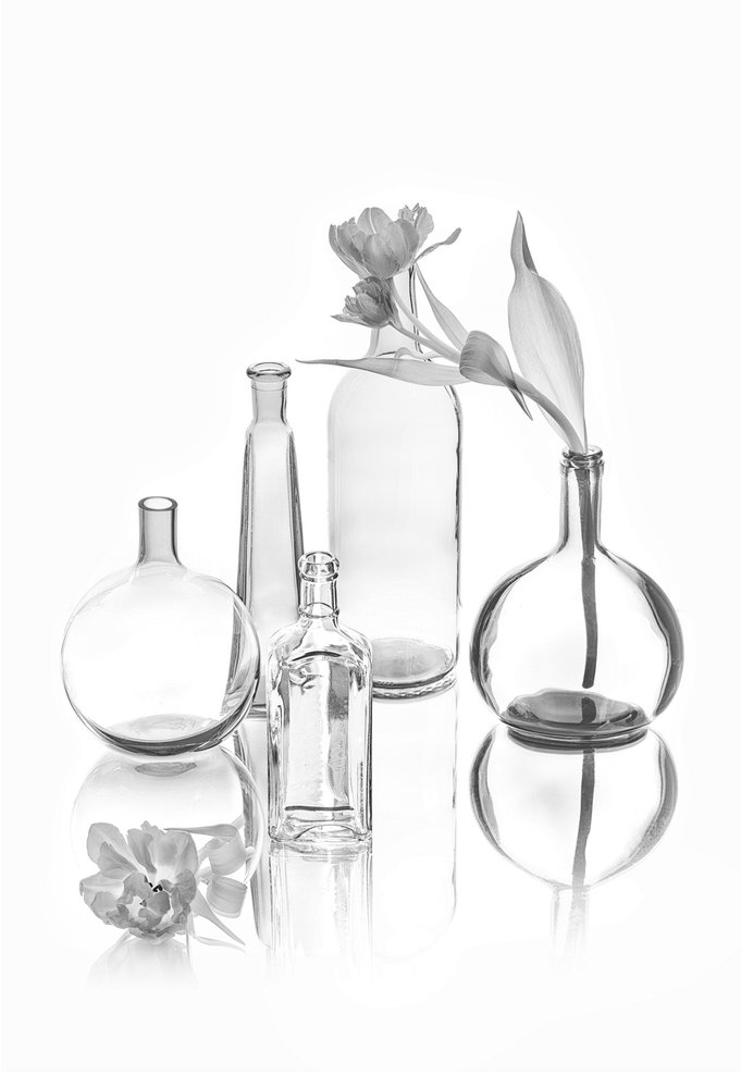 Elegantní skleněné tulipány od Lydia Jacobs