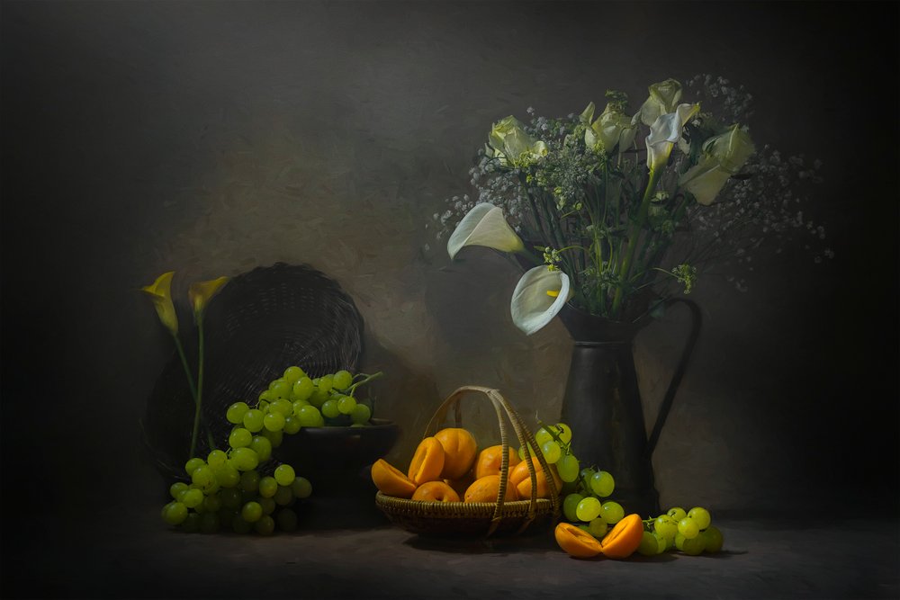 Moody – ovoce a květiny od Lydia Jacobs