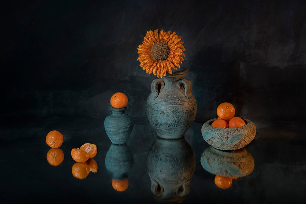 Zářivé mandarinky „Sunflower“ od Lydia Jacobs