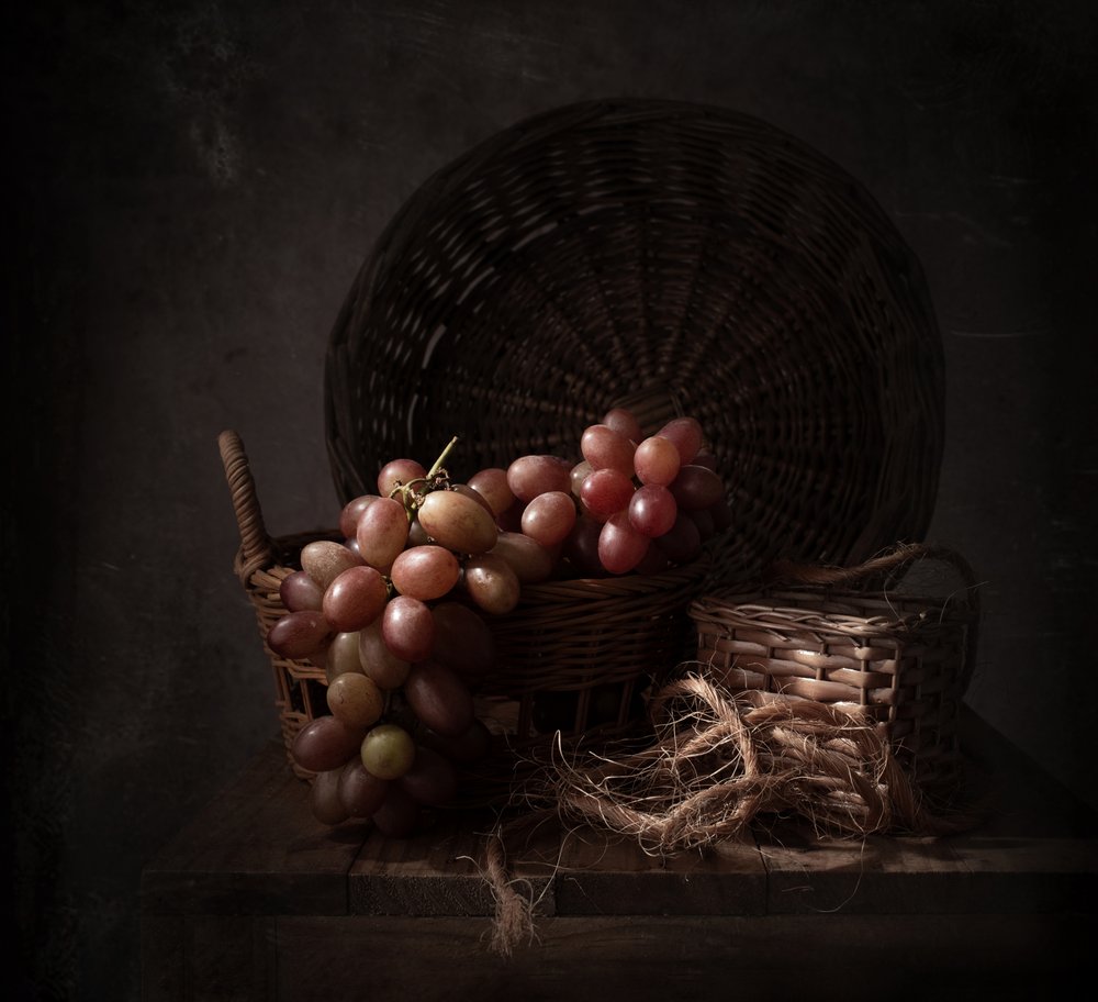 Hrozny odrůdy Dark Harvest od Margareth Perfoncio