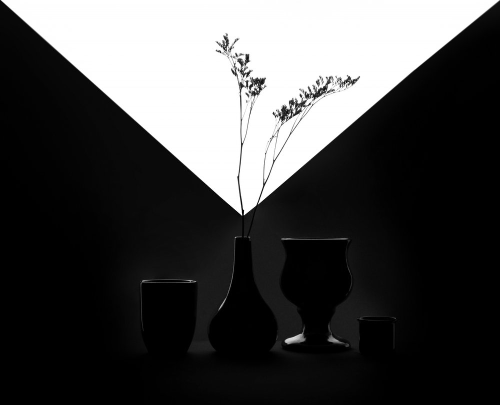 Minimalistické geometrické zátiší od Margareth Perfoncio