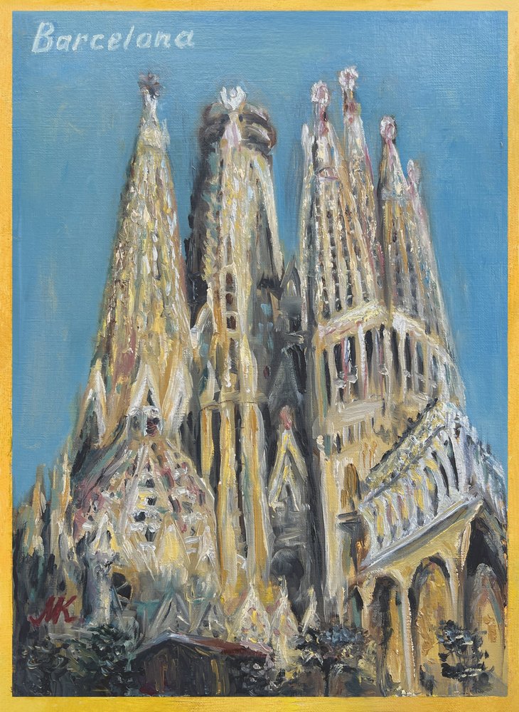 Sagrada Familia v Barceloně od Marina Kozyr