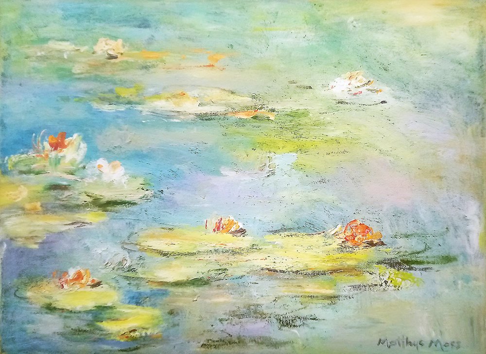 Klidné lekníny od Matthys Moss