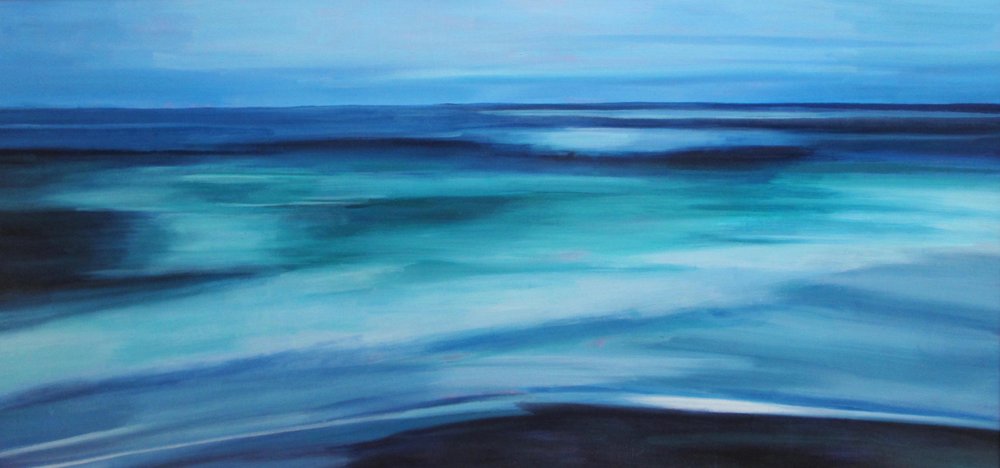 Proud Modrého oceánu od Maxine Shore