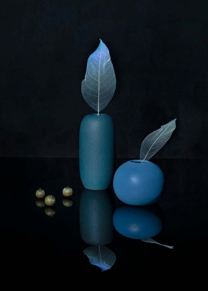 Elegantní modré zátiší od Ming Chen