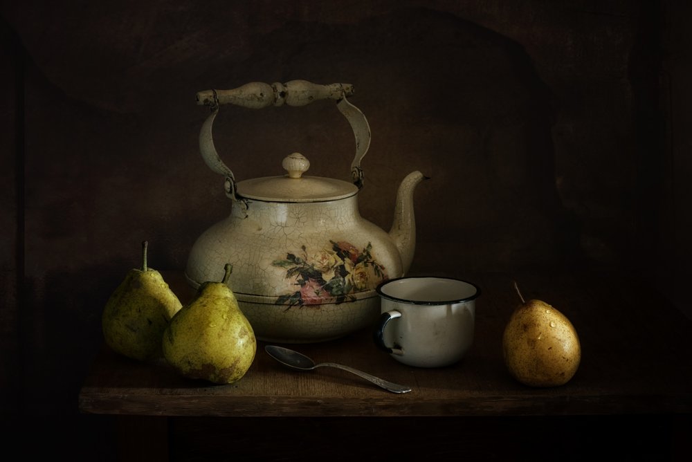 Hrušky odrůdy Vintage Kettle od Mykhailo Sherman