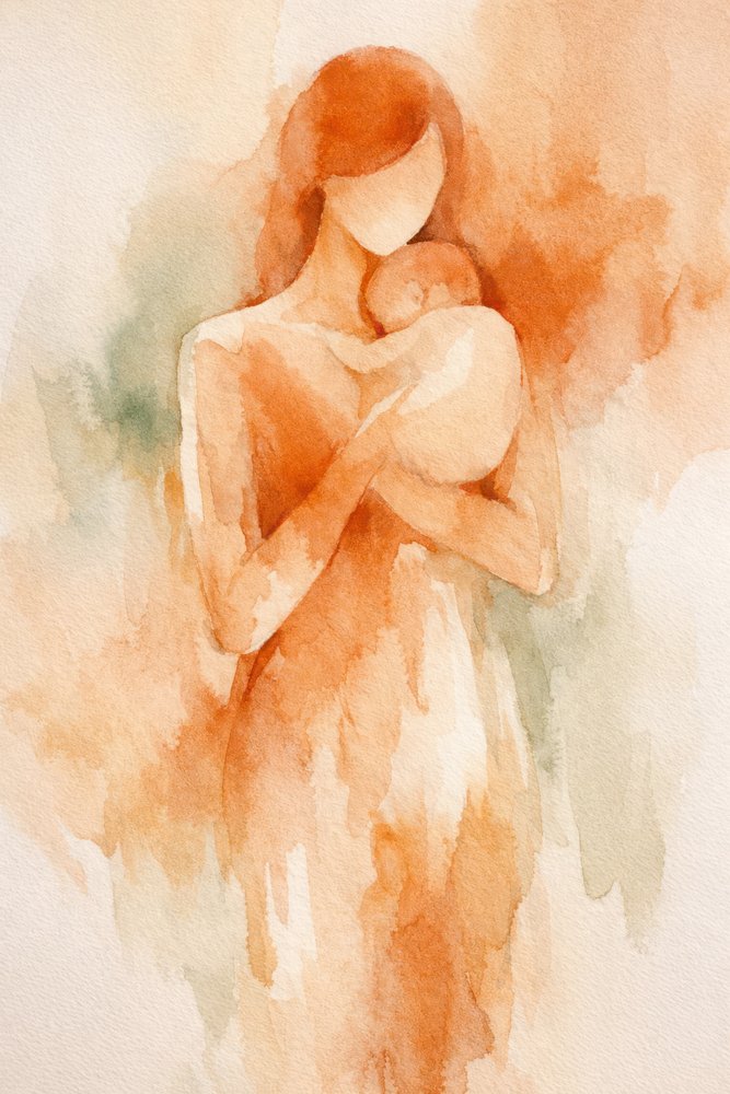 Něžné mateřské objetí od Natalie Bruns