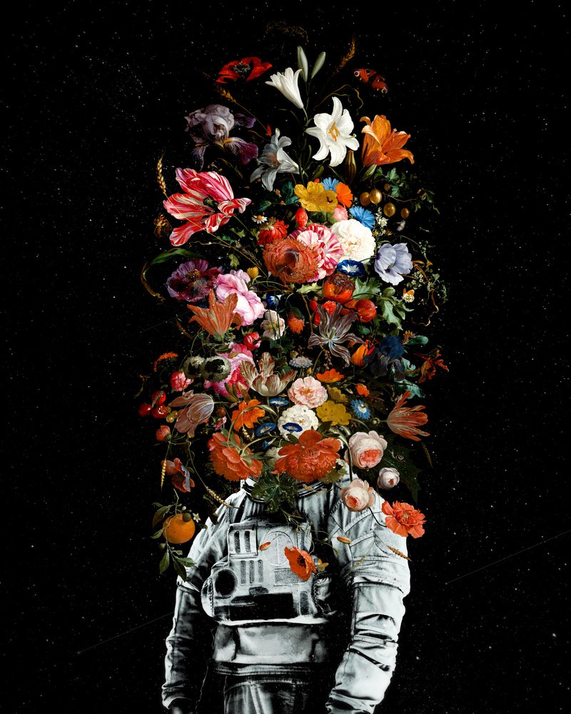 Kvetoucí astronaut od Nicebleed