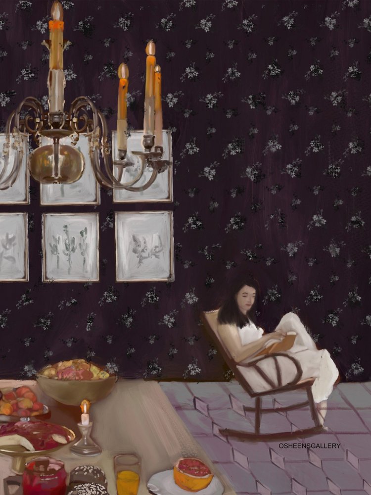 Útulné ranní čtení od Osheensgallery