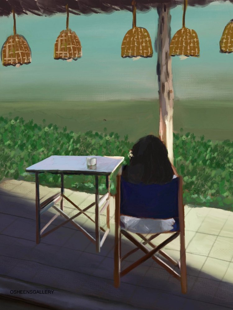 Poklidný pohled do přírody od Osheensgallery