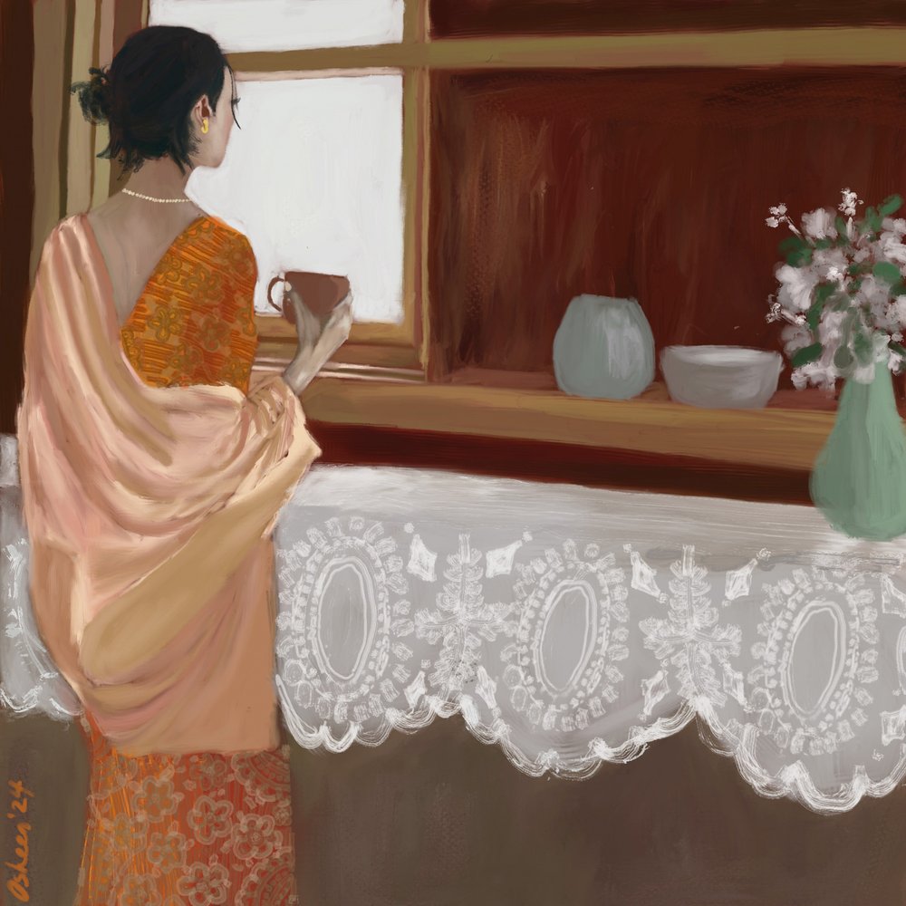 Tichý ranní pohled od Osheensgallery