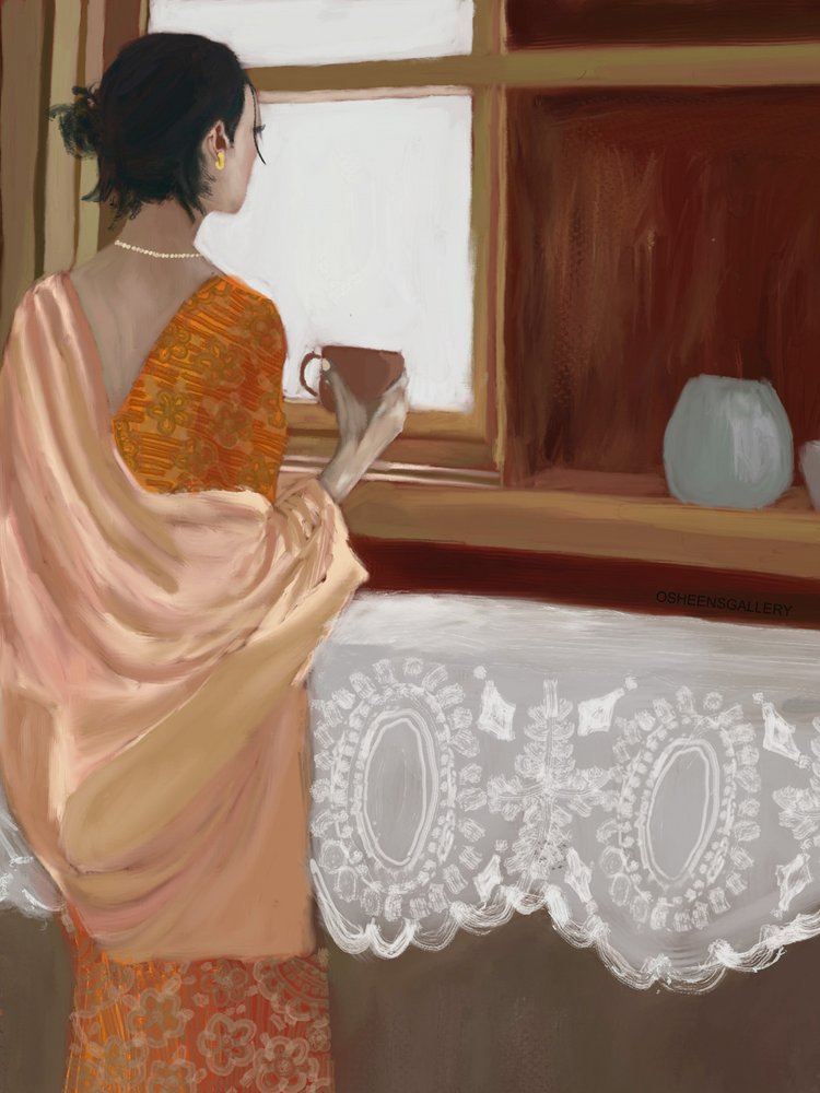 Tiché ranní okno od Osheensgallery
