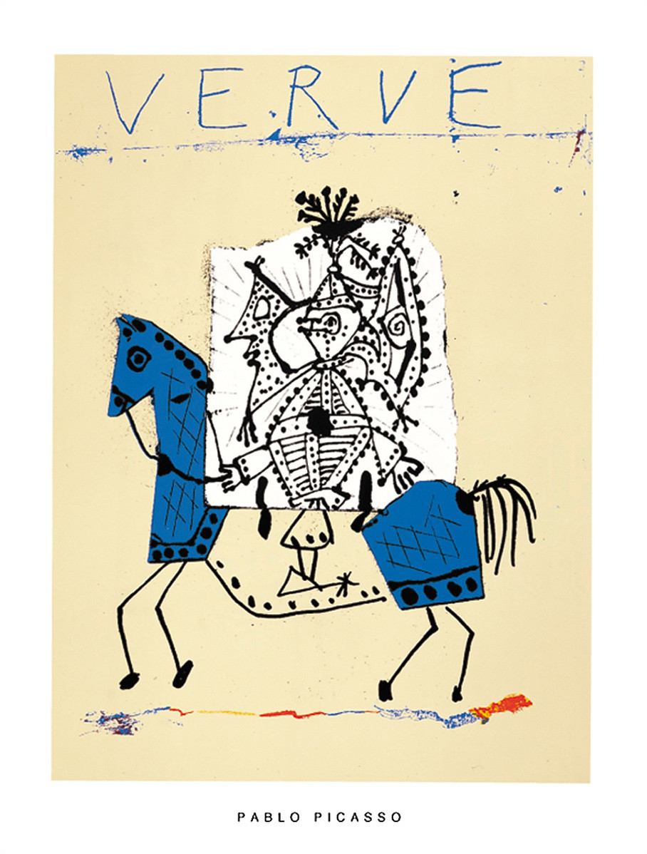 Obálka pro časopis Verve, 1951 od Pablo Picasso