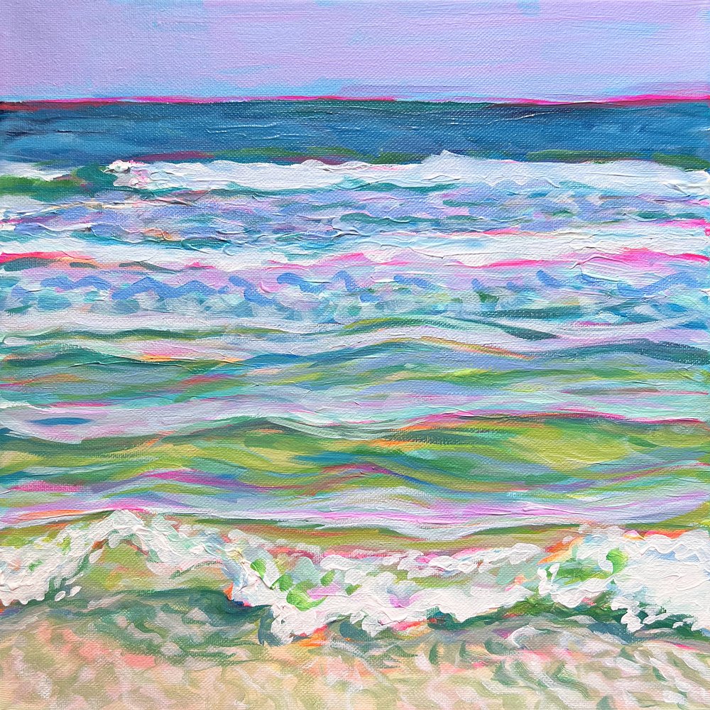 Barevné mořské vlny od Pauline Wegman | Key and Sea Creative