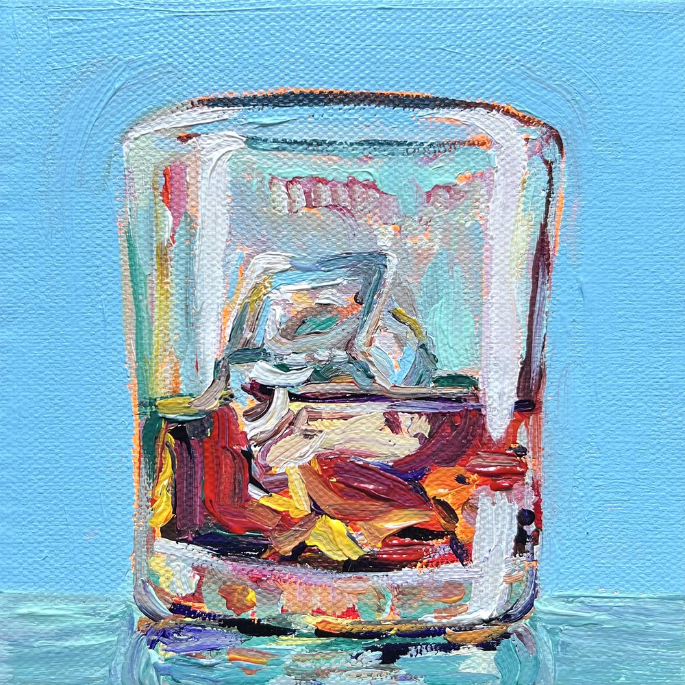 Whisky s ledem od Pauline Wegman | Key and Sea Creative