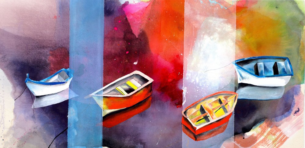 Vibrant Boats – shrnutí od Poonam Choudhary
