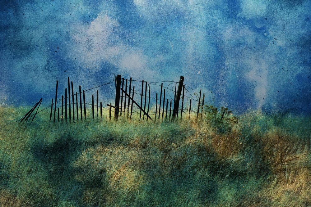 Pobřežní plot „Blue Sky“ od Porter Thomas