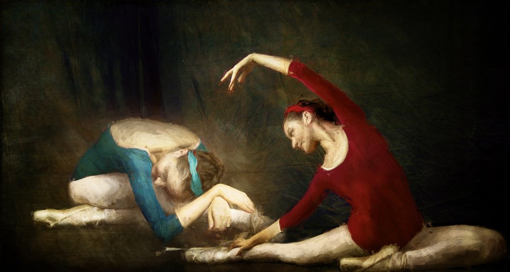 Baletky při cvičení od Rachel Pansky