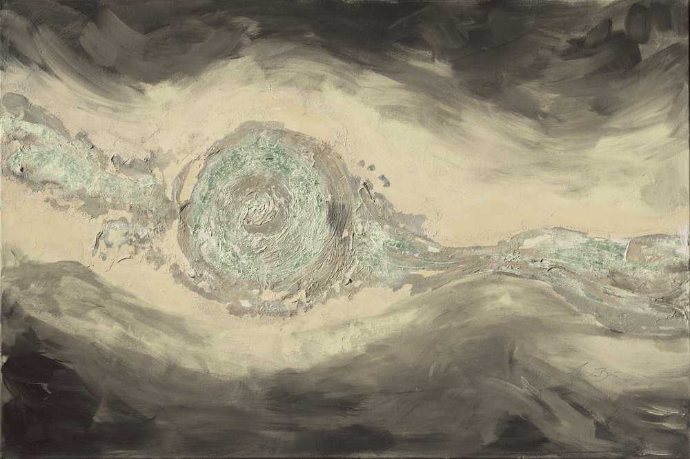 Ocean Eye – abstrakt od Renate Holzner