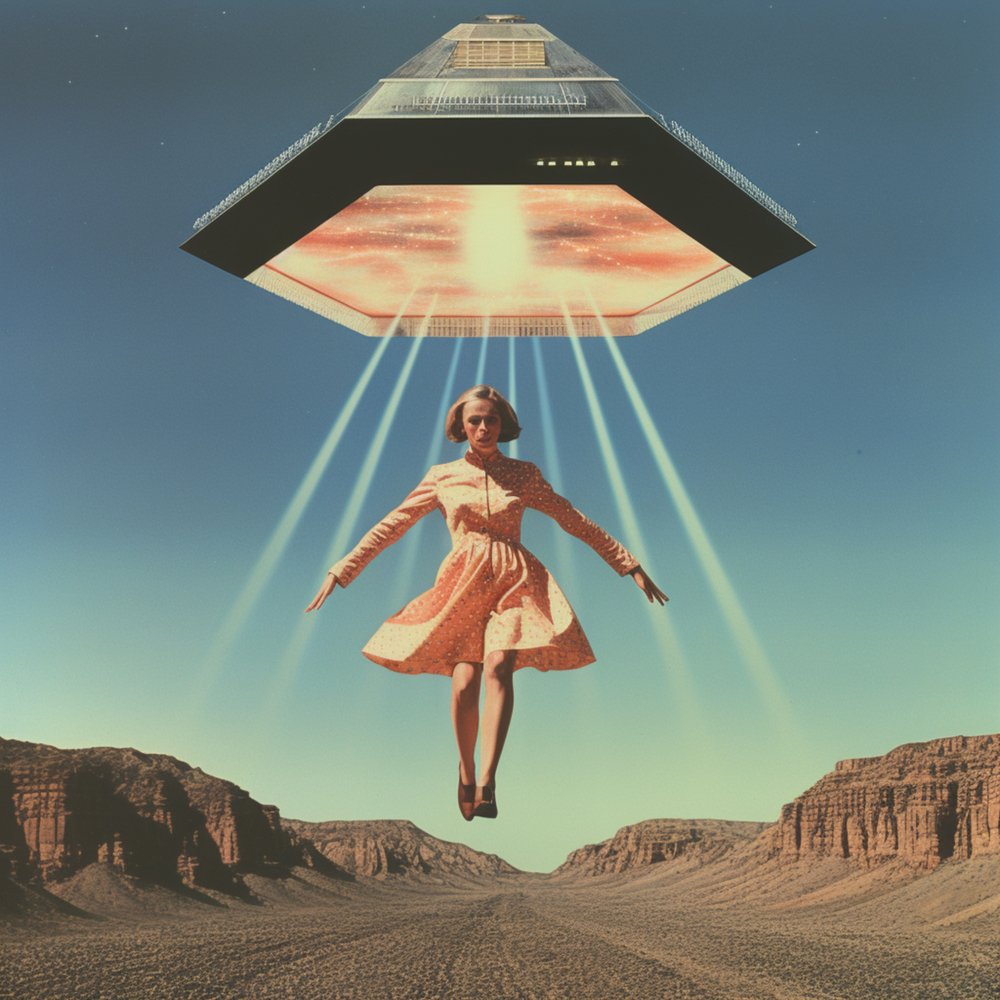 Únos UFO v poušti od Samantha Hearn