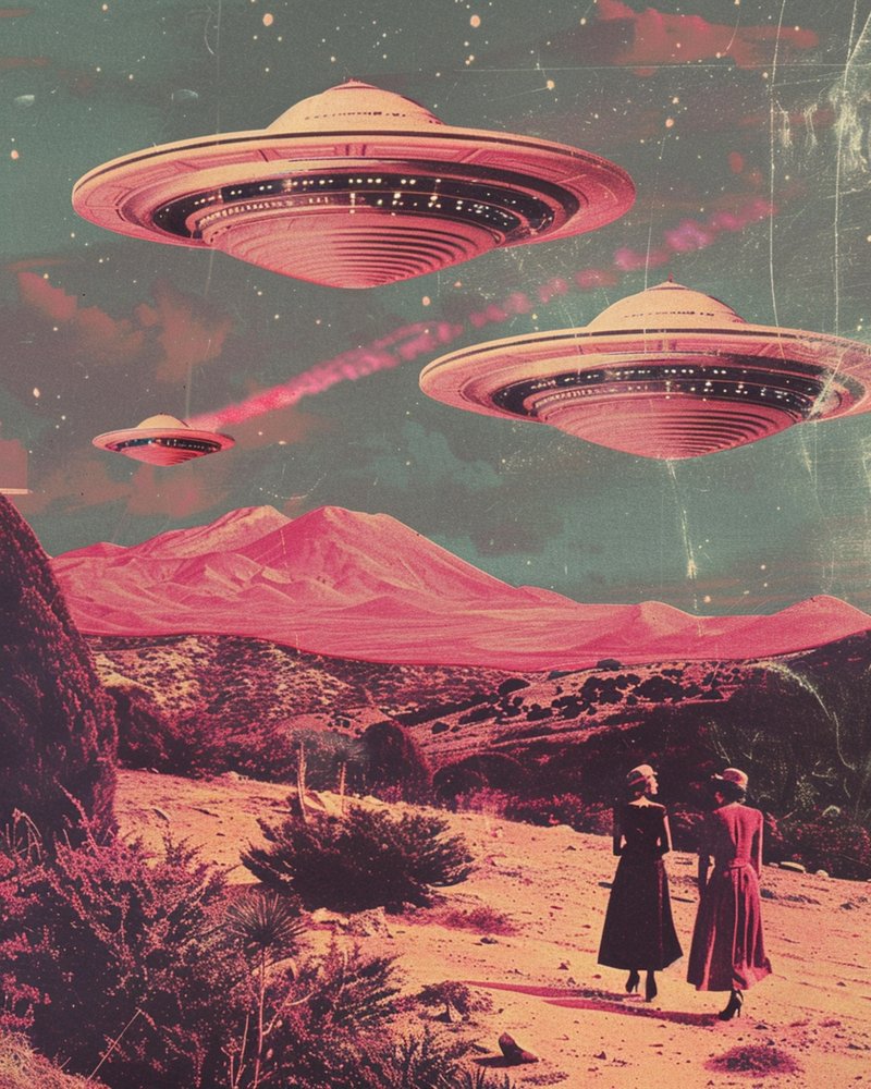 Setkání s UFO v poušti od Samantha Hearn